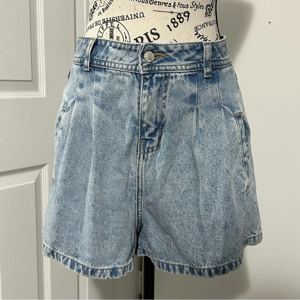 Light Blue Denim Women's Jean Shorts